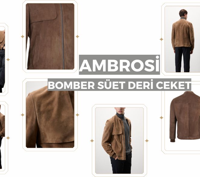 Kahverengi süet bomber ceket kombin önerileri kapak görseli.