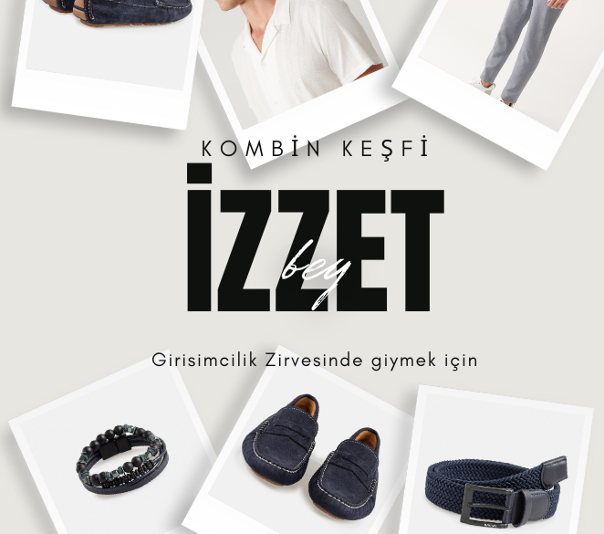 Erkek Stil Danışmanı Nazlıcan Polat'ın İzzet Bey için yaptığı etkinlikte giyebileceği kombin keşfi kapak resmi.