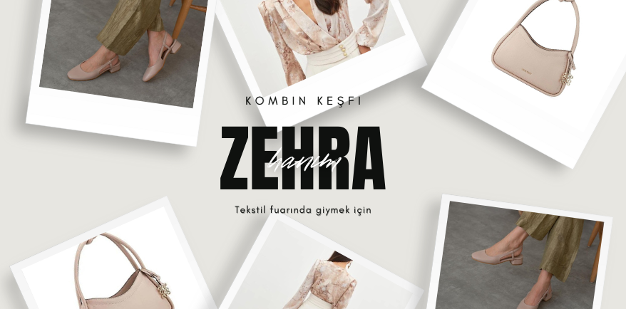 Stil Danışmanı Nazlıcan Polat'ın Zehra Hanım için tekstil fuarında giymesi için yaptığı kombin keşfi kapak resmi.
