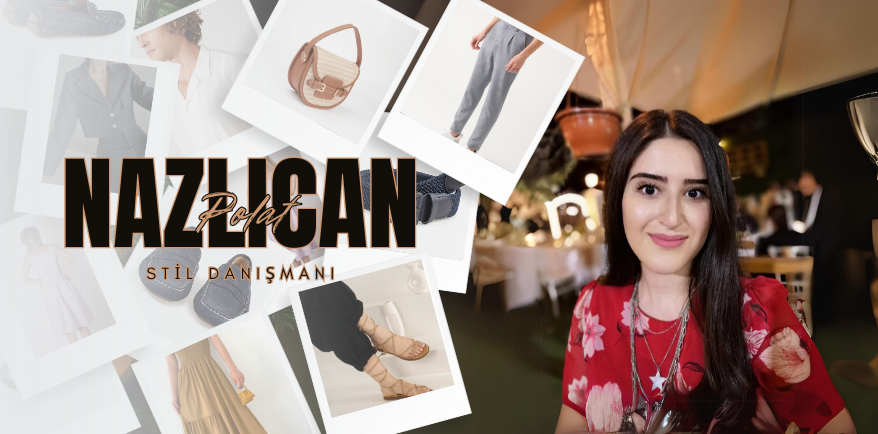 Nazlıcan Polat Stil Danışmanı Kapak resmi. Arka Planda, sağda Nazlıcan'nın fotoğrafı var. Solda stil danışmanı olarak yaptığı kombin parçaları yer alıyor. Hepsinin üstünde de Nazlıcan Polat yazısı ve onun altında da STİL DANIŞMANI yazısı yer alıyor.