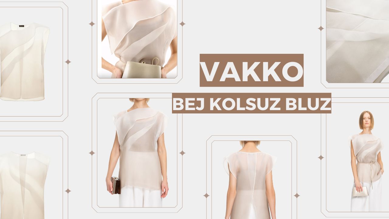 Vakko Bej Kolsuz Bluz Kombin Kapak Resmi